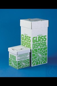 Bild von Bel-Art Cardboard Disposal Cartons for Glass; 12 x 12 x 27 in., Floor Model